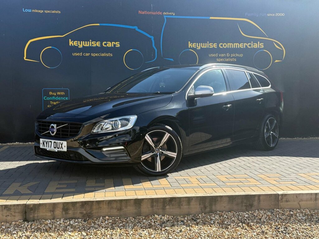 Volvo V60 2.0 D3 R-design Lux Nav Euro 6 Ss Black