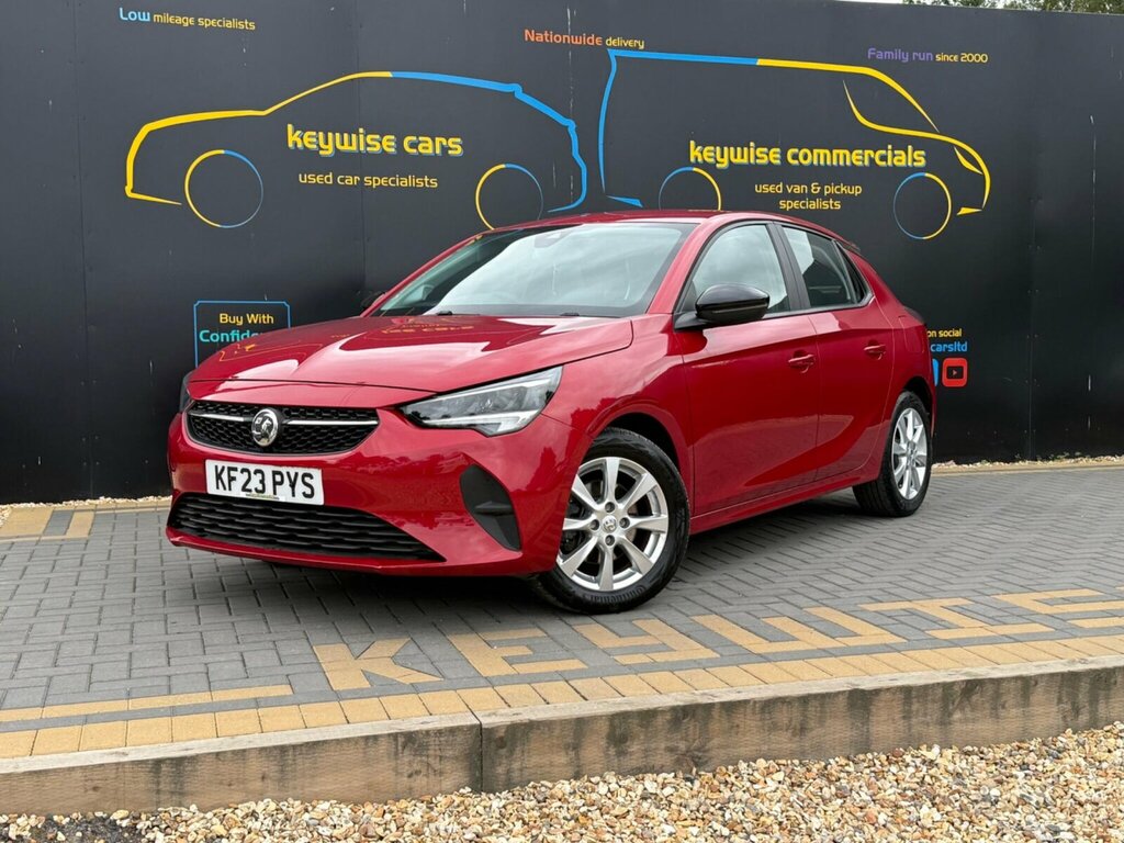 Vauxhall Corsa 1.2 Turbo Design Euro 6 Ss Red