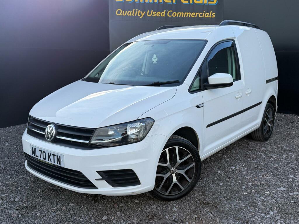 Volkswagen Caddy 2.0 Tdi C20 Trendline Swb Euro 6 Ss White #2