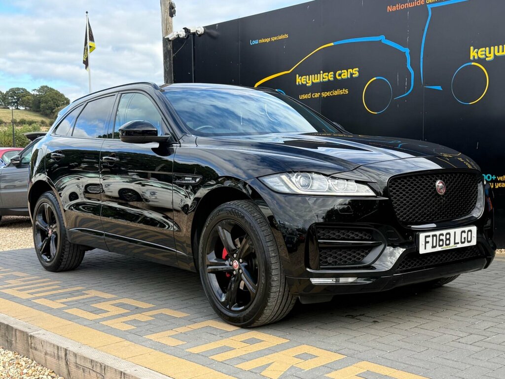 Jaguar F-Pace Suv 3.0 D300 V6 S Awd Euro 6 Ss 2018 Blue #7