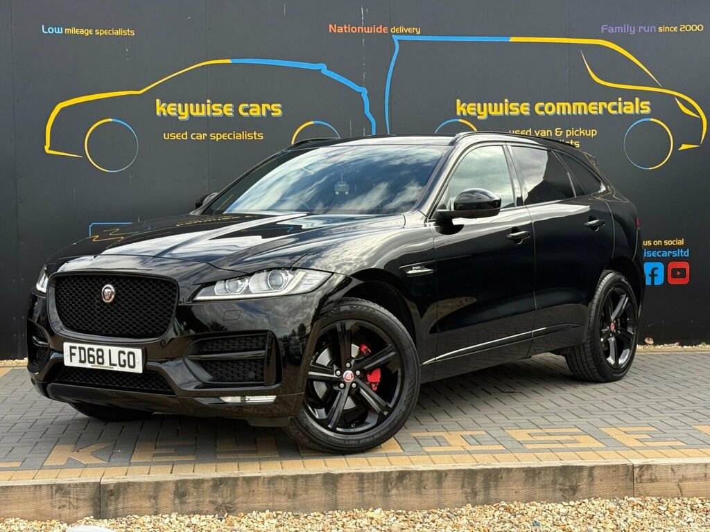 Jaguar F-Pace Suv 3.0 D300 V6 S Awd Euro 6 Ss 2018 Blue #1