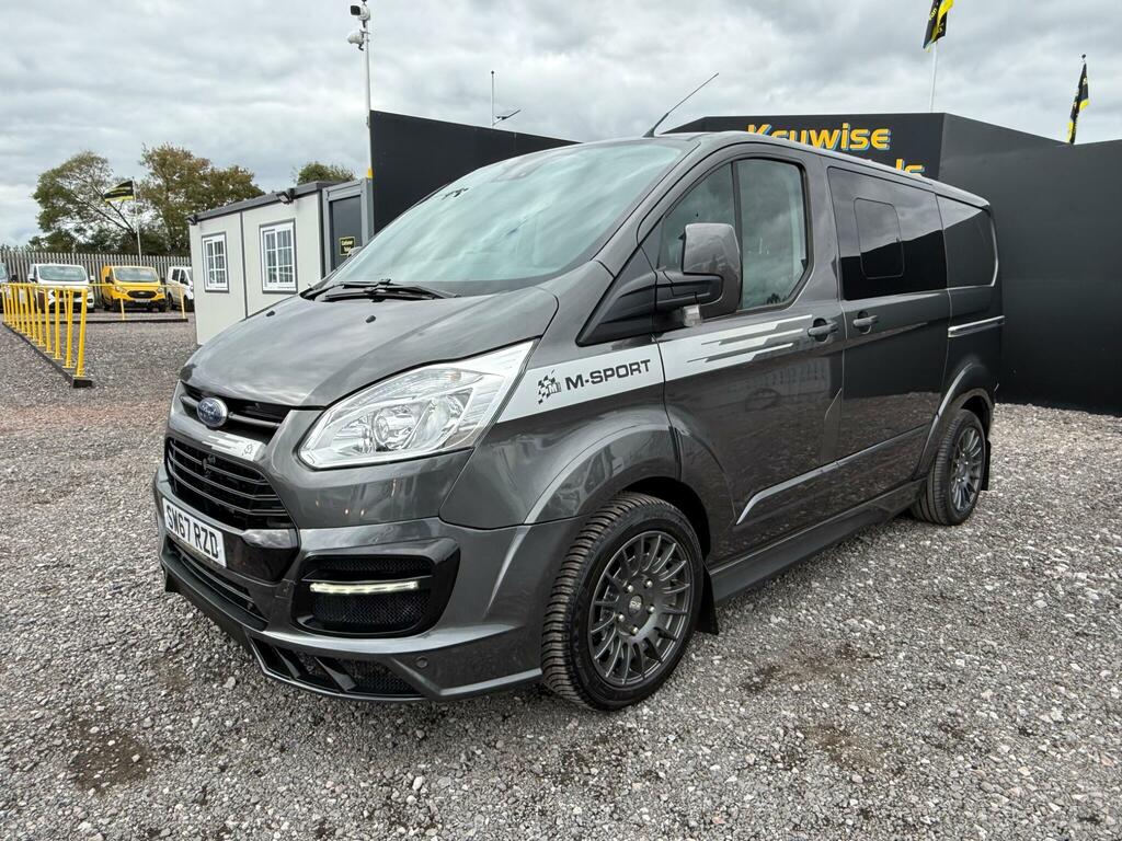 Ford Transit Custom 2.0 Tdci 290 Limited Combi Van 6Dr SW67RZD Grey #3