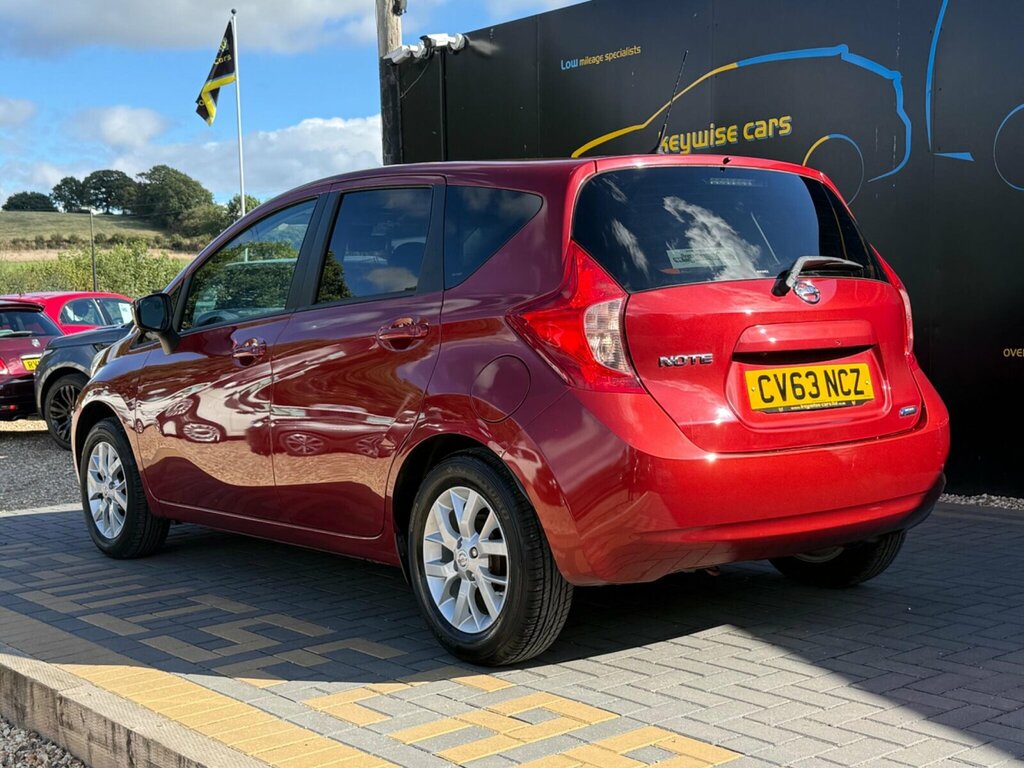 Nissan Note 1.2 12V Acenta Premium Euro 5 Ss Red #3