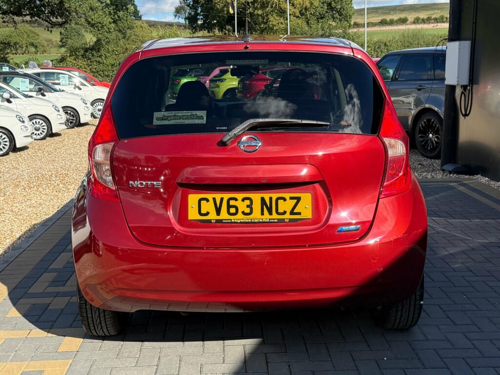 Nissan Note 1.2 12V Acenta Premium Euro 5 Ss Red #4