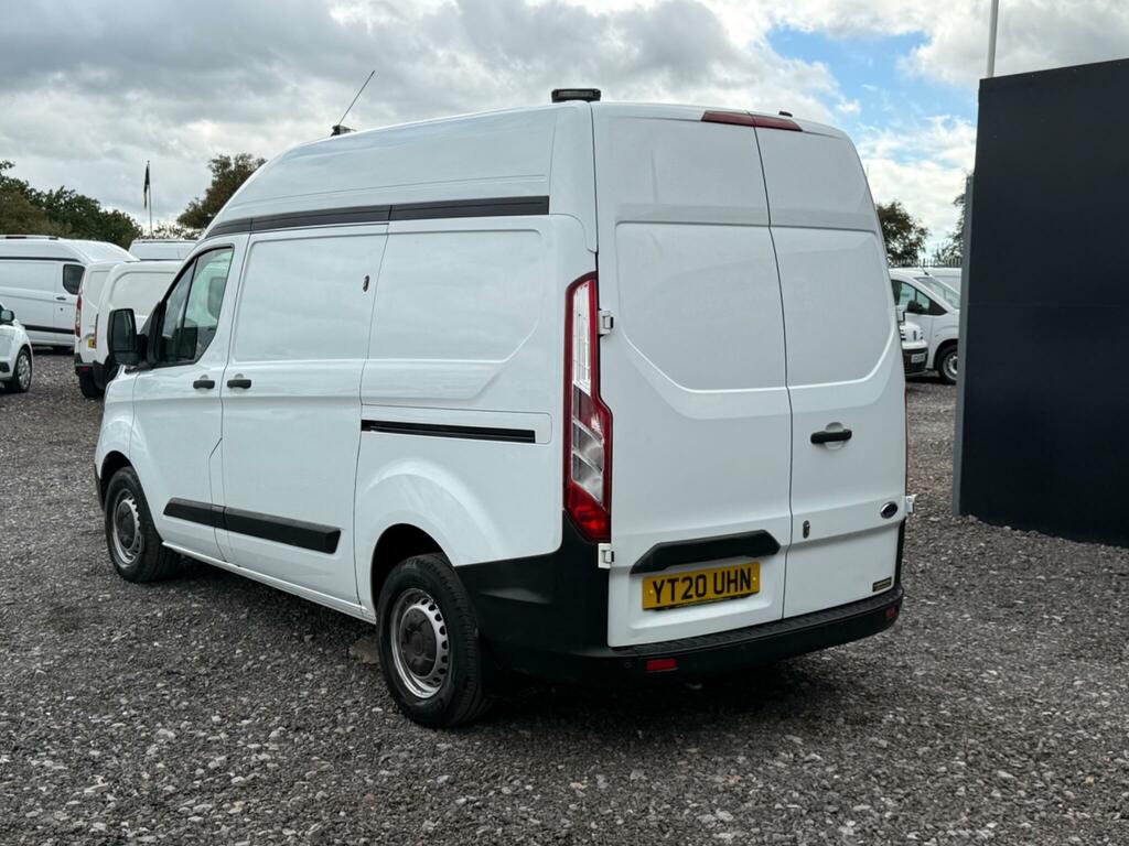Ford Transit Custom 2.0 300 Ecoblue Leader L1 H2 Euro 6 Ss White #4