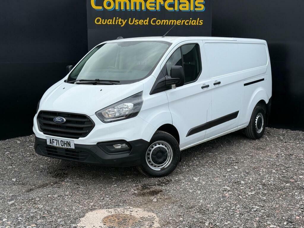 Ford Transit Custom 2.0 300 Ecoblue Leader L2 H1 Euro 6 Ss White #2