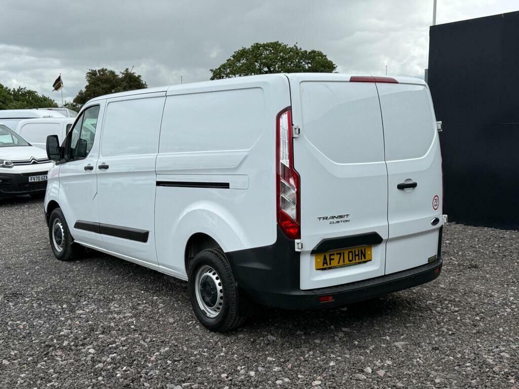 Ford Transit Custom 2.0 300 Ecoblue Leader L2 H1 Euro 6 Ss White #4
