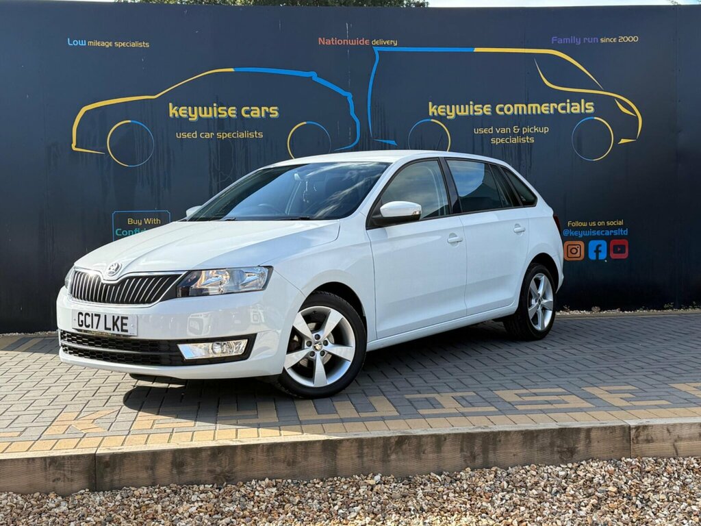 Skoda Rapid Spaceback 1.2 Tsi Se Tech Dsg Euro 6 Ss White