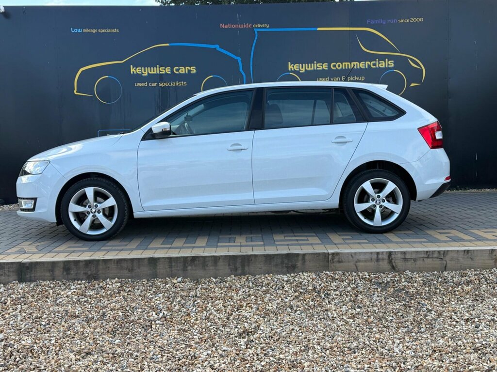 Skoda Rapid Spaceback 1.2 Tsi Se Tech Dsg Euro 6 Ss White #2