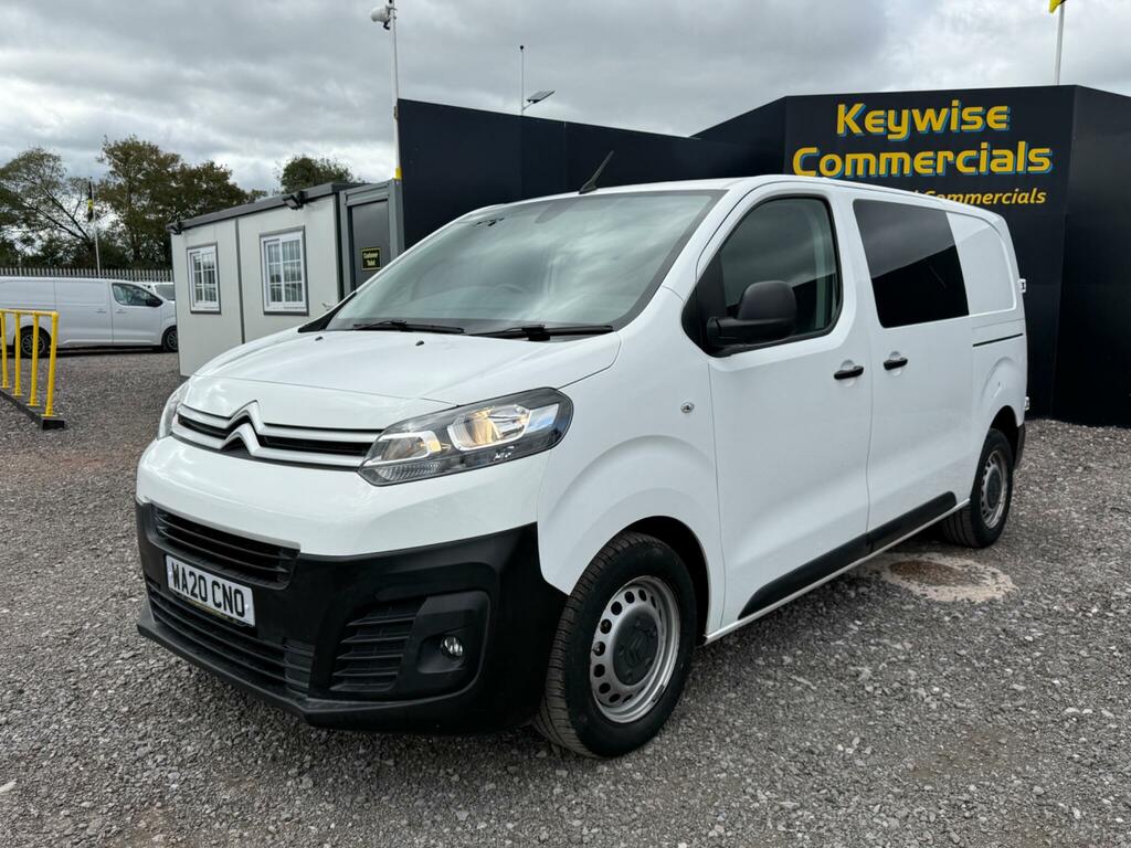 Citroen Dispatch 2020 1.5 XL 1200 Enterprise Bluehdi Ss 101 Bhp White #3