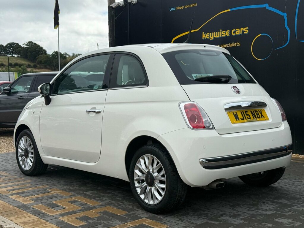 Fiat 500 1.2 Lounge Euro 6 Ss White #3
