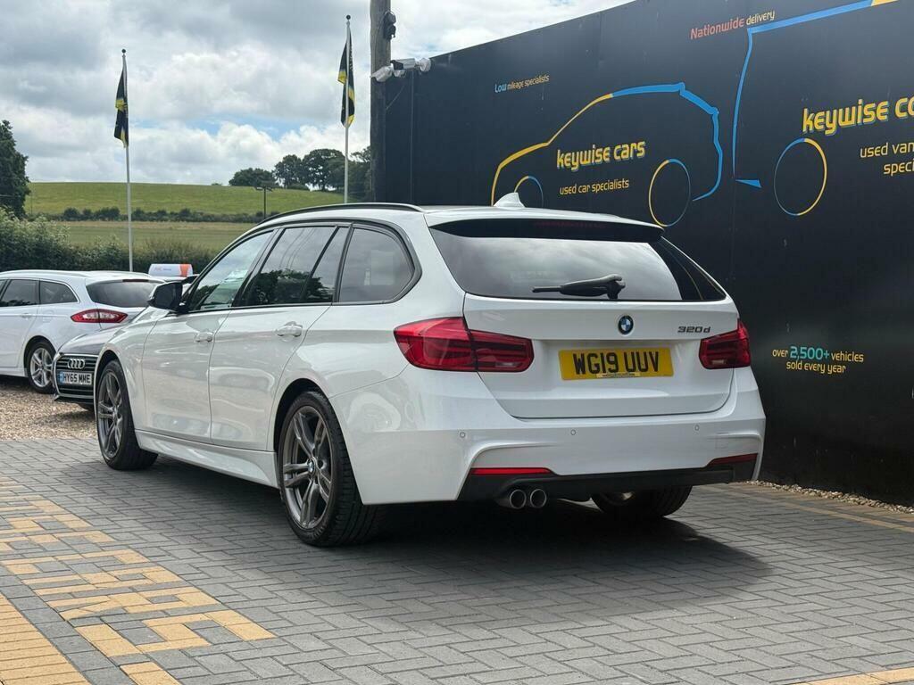 BMW 3 Series 2.0 320D M Sport Touring Euro 6 Ss White #3