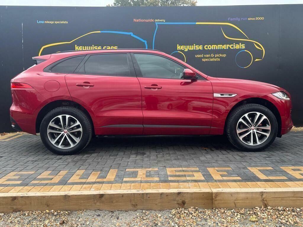 Jaguar F-Pace 2.0 D180 R-sport Awd Euro 6 Ss Red #6