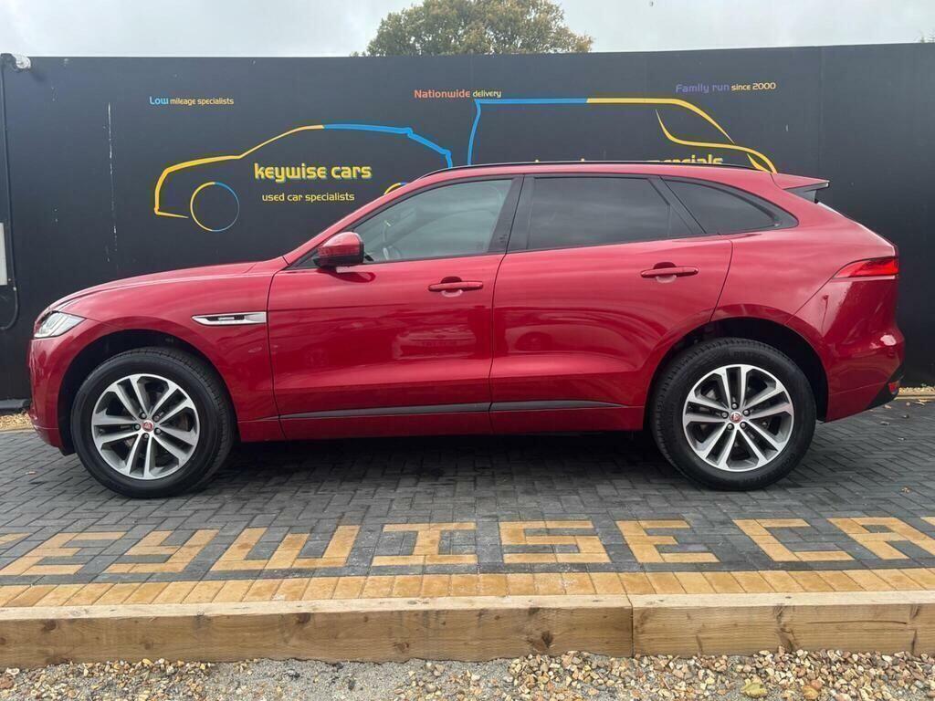 Jaguar F-Pace 2.0 D180 R-sport Awd Euro 6 Ss Red #2