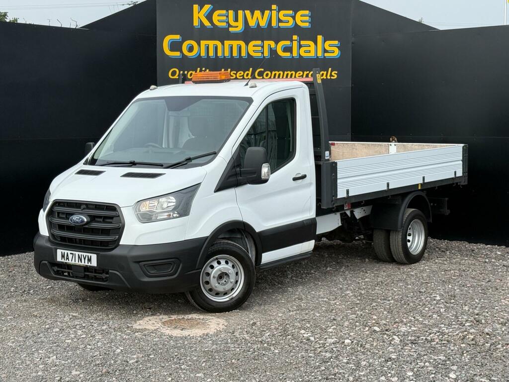 Ford Transit Custom 2.0 350 Ecoblue Leader Tipper Rw White