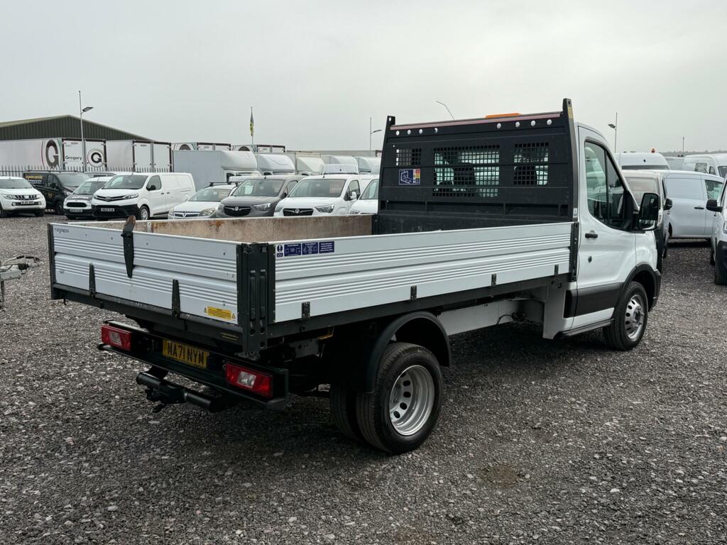 Ford Transit Custom 2.0 350 Ecoblue Leader Tipper Rw White #4