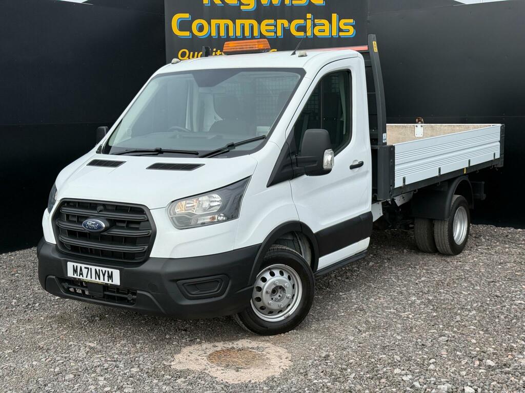 Ford Transit Custom 2.0 350 Ecoblue Leader Tipper Rw White #2