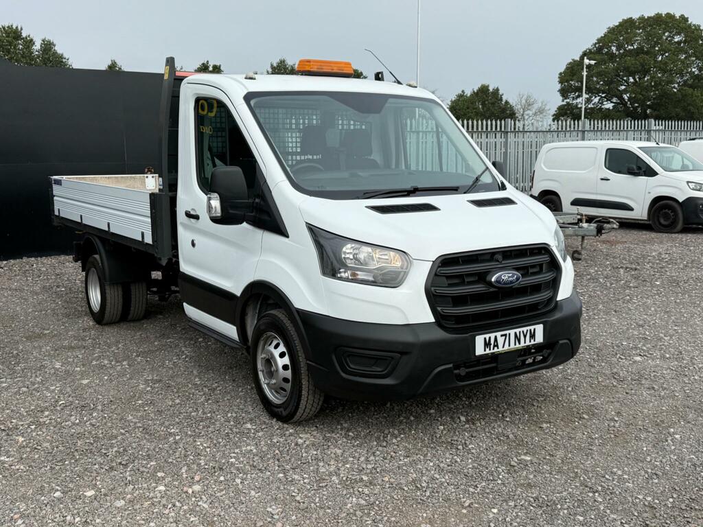 Ford Transit Custom 2.0 350 Ecoblue Leader Tipper Rw White #6