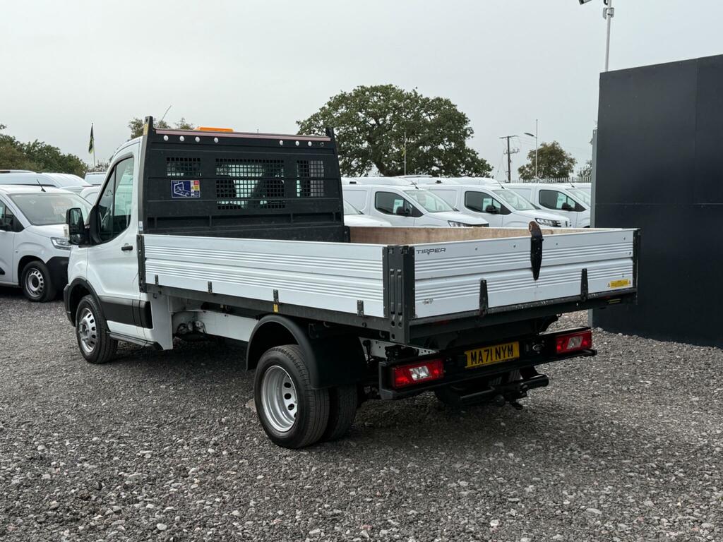Ford Transit Custom 2.0 350 Ecoblue Leader Tipper Rw White #3