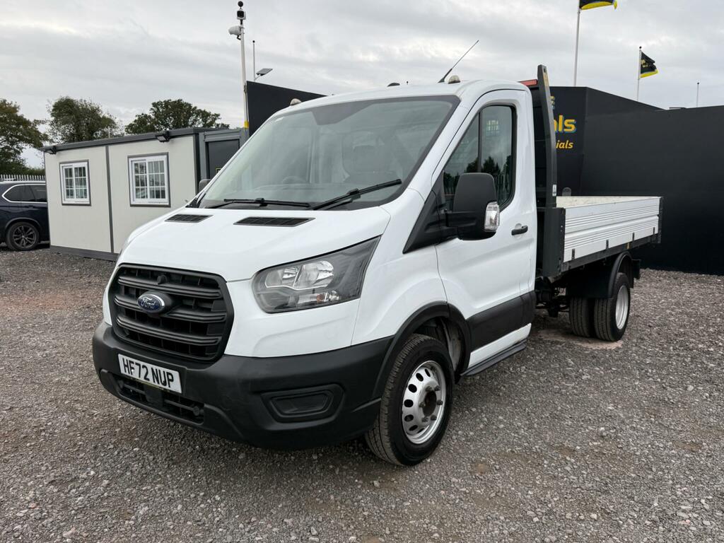 Ford Transit Custom 2.0 350 Ecoblue Leader Tipper Rw White #3