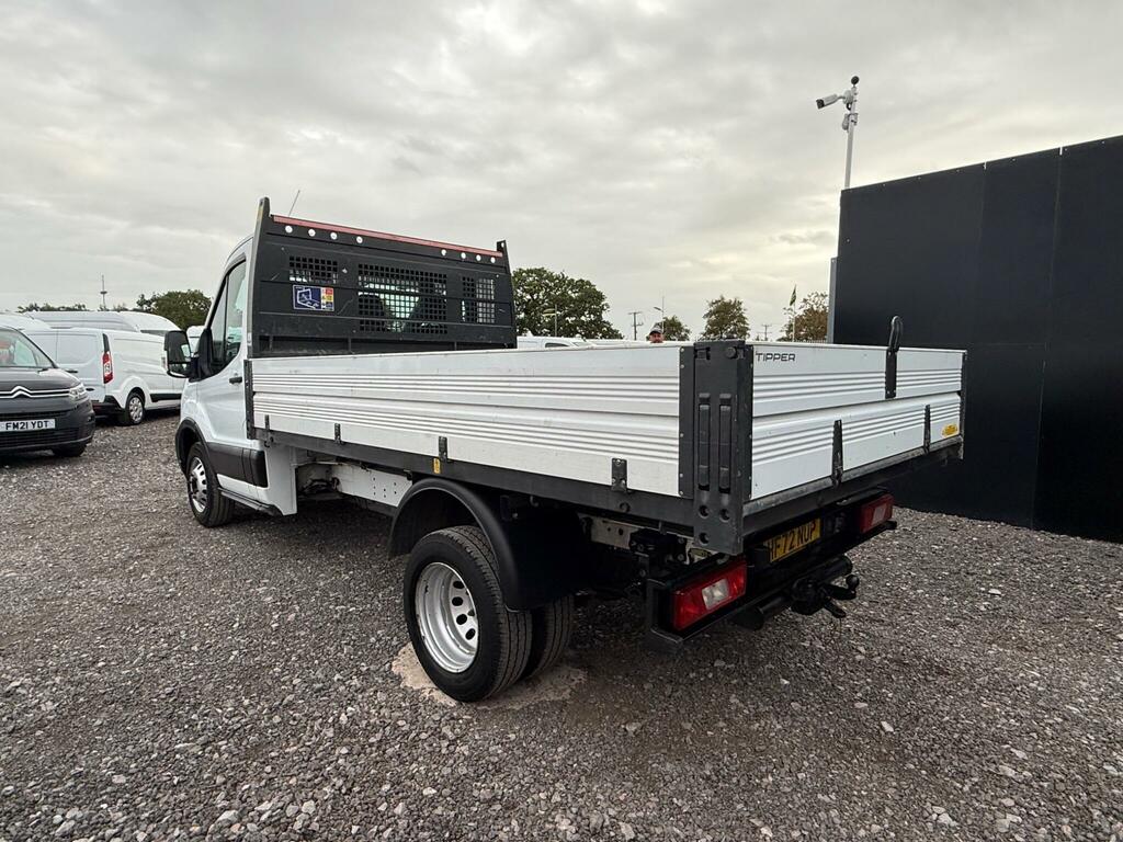 Ford Transit Custom 2.0 350 Ecoblue Leader Tipper Rw White #4