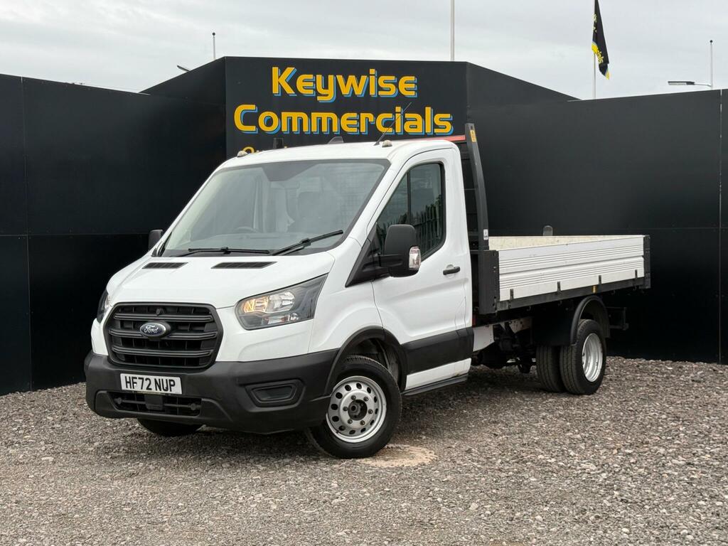 Ford Transit Custom 2.0 350 Ecoblue Leader Tipper Rw White