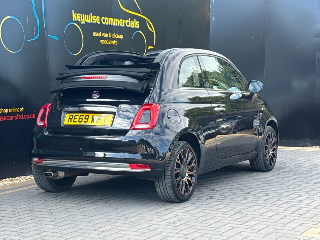 Fiat 500 1.2 120Th Euro 6 Ss Black #5