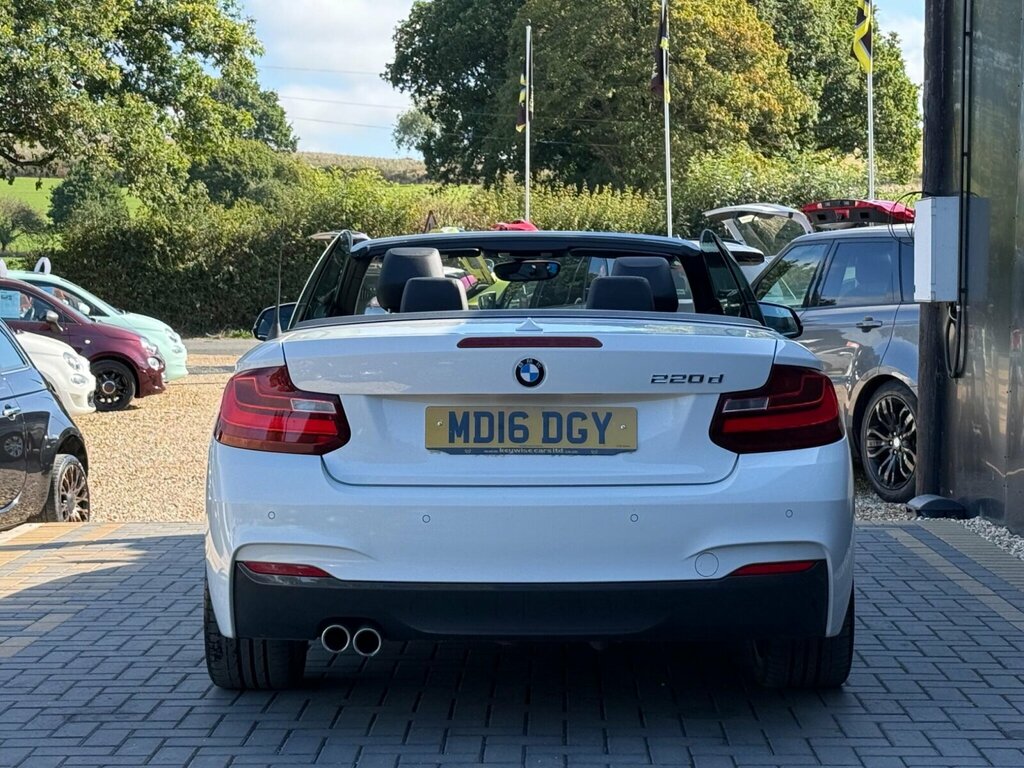 BMW 2 Series 2.0 220D M Sport Euro 6 Ss White #4