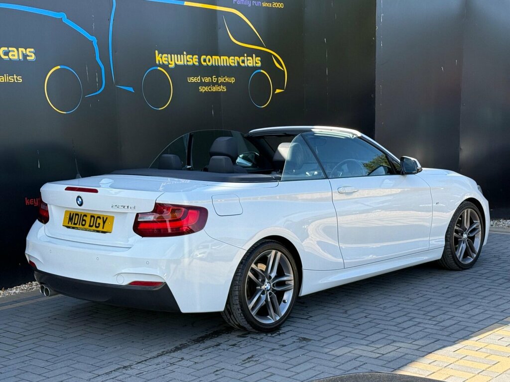 BMW 2 Series 2.0 220D M Sport Euro 6 Ss White #5