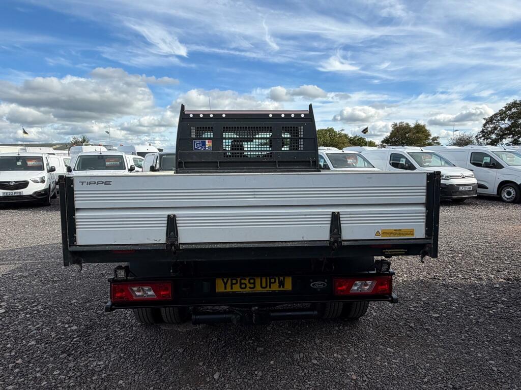 Ford Transit Custom 2.0 350 Ecoblue Leader Tipper Rw White #5