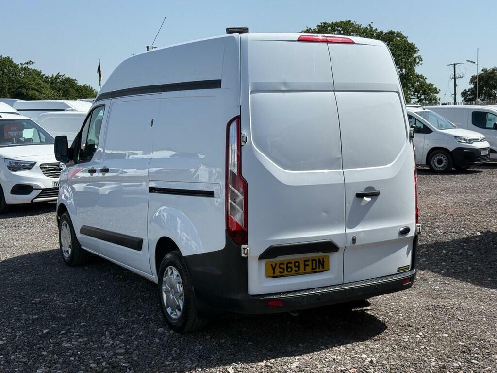 Ford Transit Custom 2.0 300 Ecoblue Leader L1 H2 Euro 6 Ss White #4
