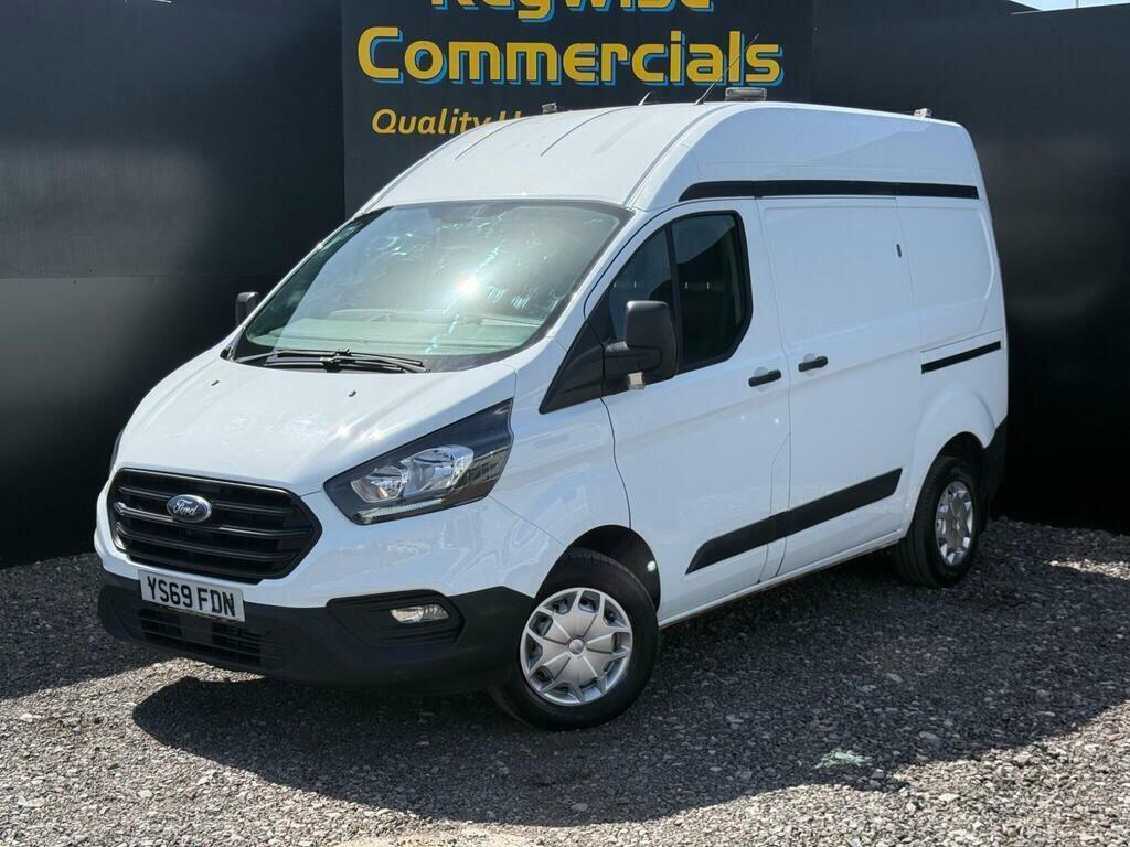 Ford Transit Custom 2.0 300 Ecoblue Leader L1 H2 Euro 6 Ss White #2