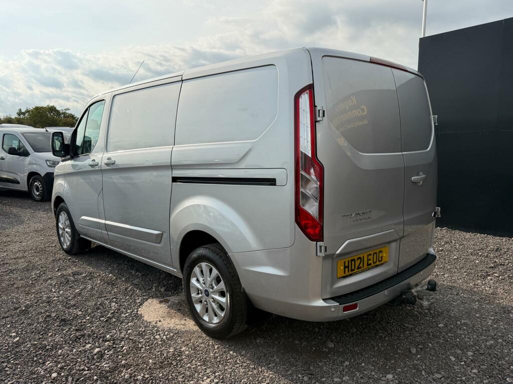 Ford Transit Custom 2.0 300 Ecoblue Limited L1 H1 Euro 6 Ss Silver #5