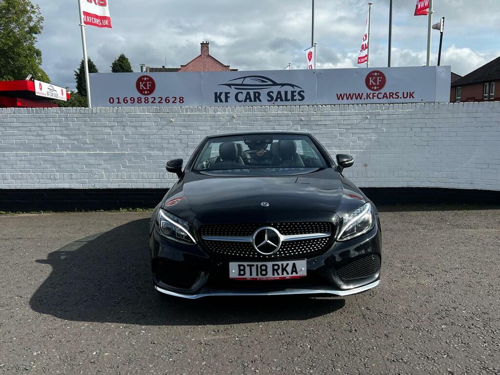 Mercedes-Benz C Class 2.1 C220d Amg Line Premium Plus Cabriolet G-tron Black #3