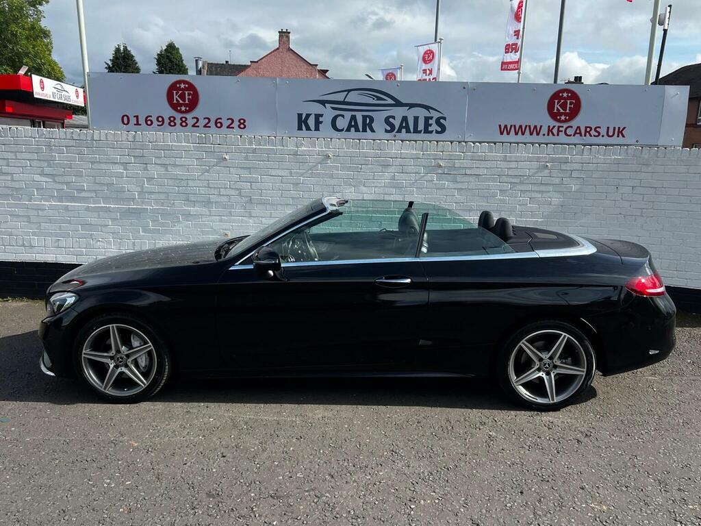Mercedes-Benz C Class 2.1 C220d Amg Line Premium Plus Cabriolet G-tron Black #5