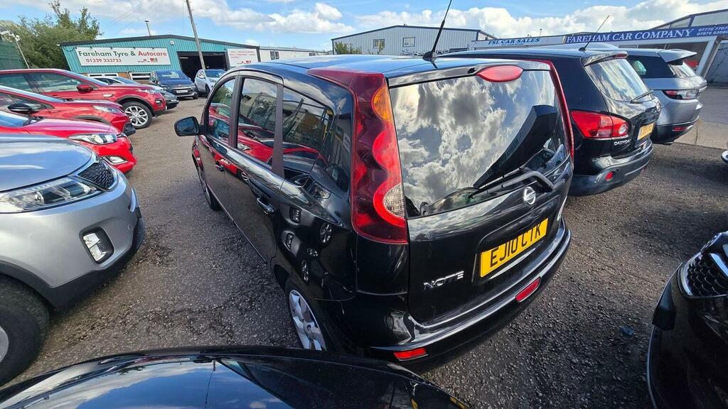Nissan Note Hatchback 1.6 16V N-tec Euro 4 201010 Black #4