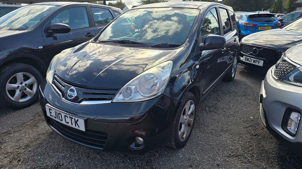 Nissan Note Hatchback 1.6 16V N-tec Euro 4 201010 Black #2