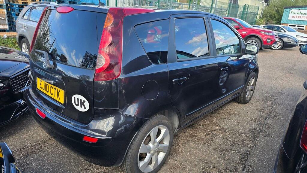 Nissan Note Hatchback 1.6 16V N-tec Euro 4 201010 Black #3