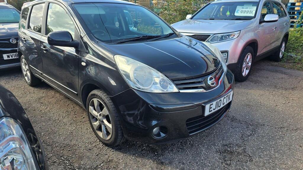 Nissan Note Hatchback 1.6 16V N-tec Euro 4 201010 Black