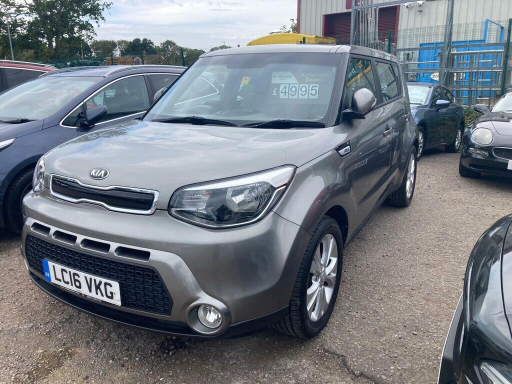Kia Soul 1.6 Gdi Connect Plus Euro 6 Silver #3