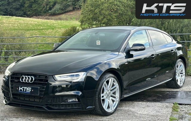 Audi A5 3.0 Tdi V6 Black Edition Plus Sportback Black #3