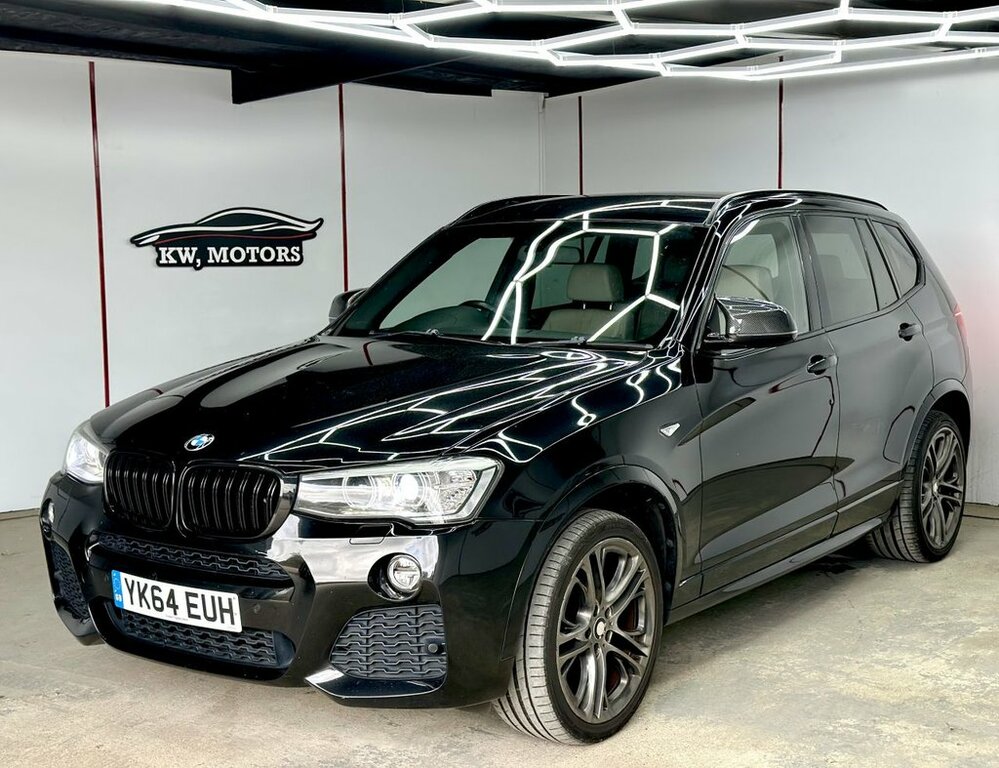 BMW X3 3.0 Xdrive30d M Sport Black #9