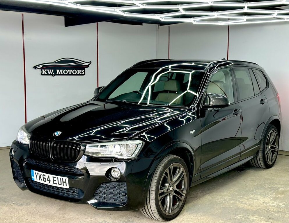 BMW X3 3.0 Xdrive30d M Sport Black #8