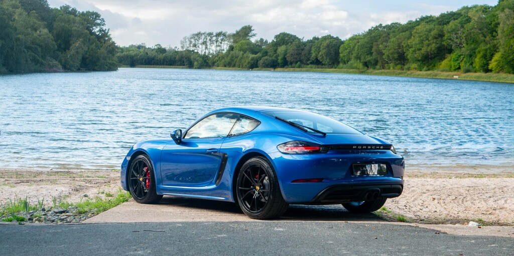 Porsche 718 Cayman 2.5 T S Blue #4