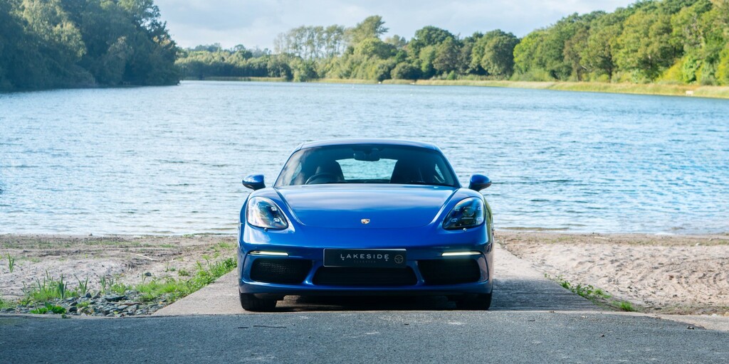 Porsche 718 Cayman 2.5 T S Blue #2