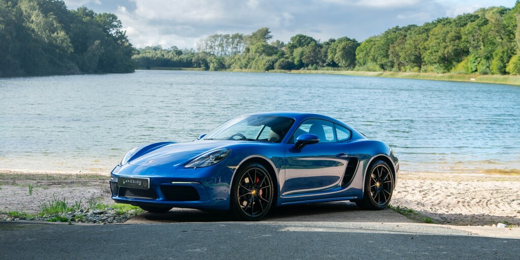 Porsche 718 Cayman 2.5 T S Blue #3