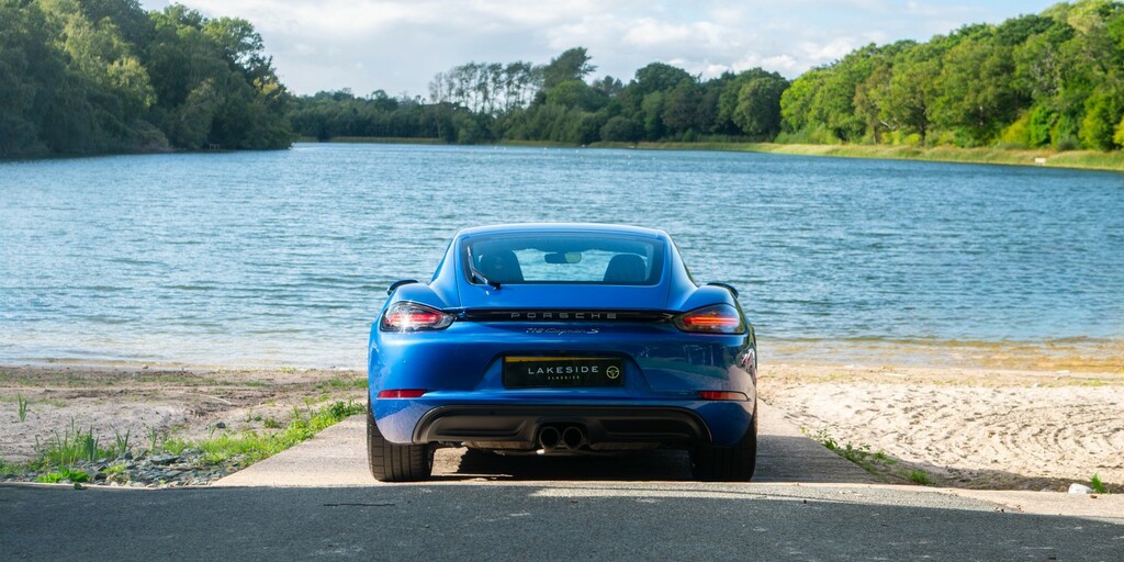 Porsche 718 Cayman 2.5 T S Blue #5