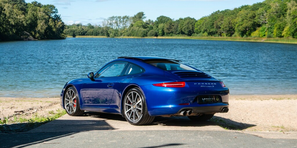 Porsche 911 3.8 991 Carrera S Y6NRR Blue #4