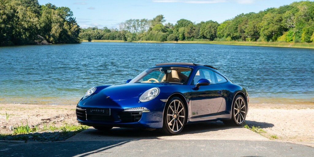 Porsche 911 3.8 991 Carrera S Y6NRR Blue #3