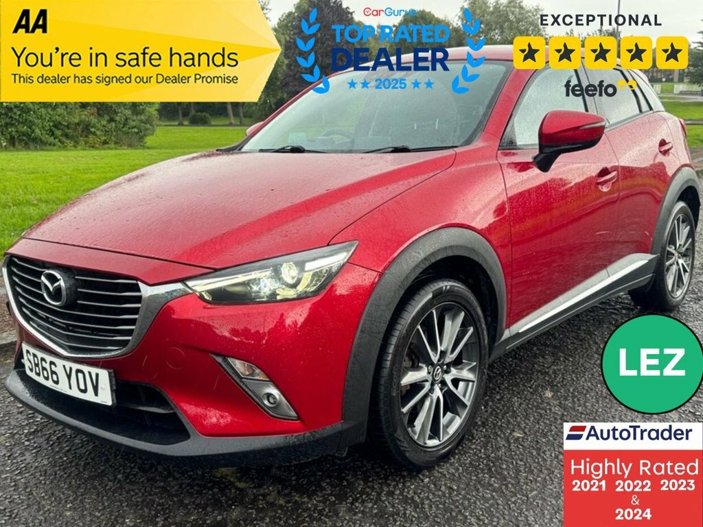 Mazda CX-3 2L Sport Nav Red